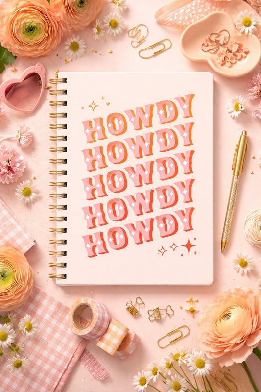 מחברת ספירלה Howdy Partner