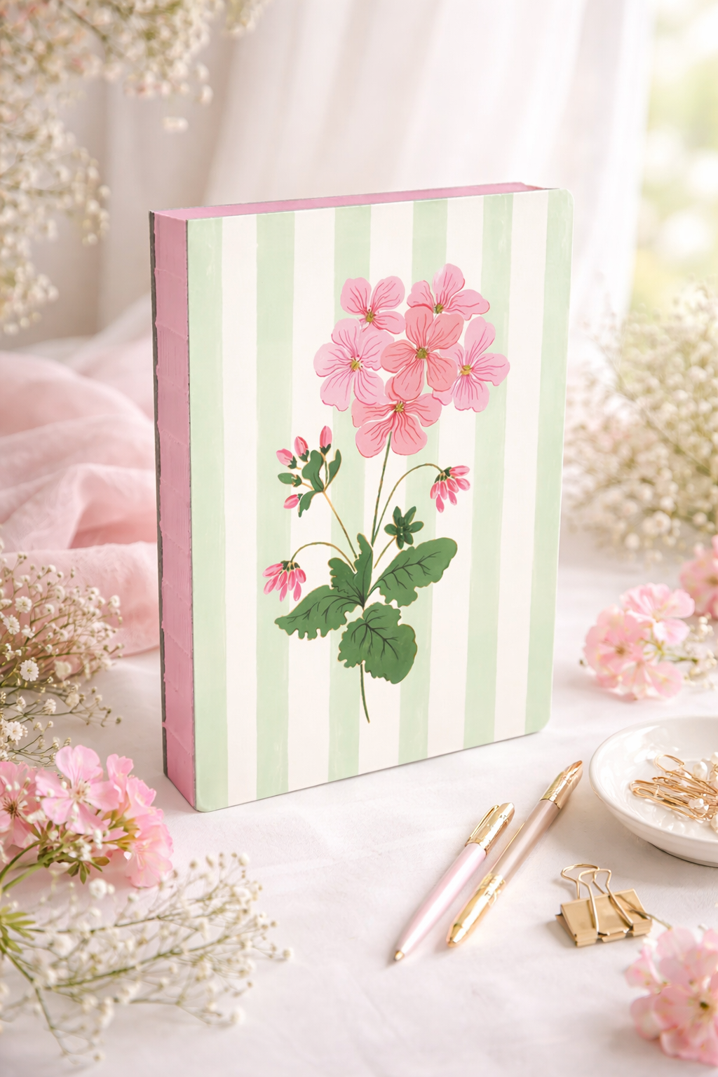 מחברת כריכה קשה Cabana Blooms