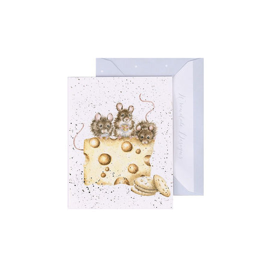 כרטיס ברכה מיני Crackers about Cheese (GE82)