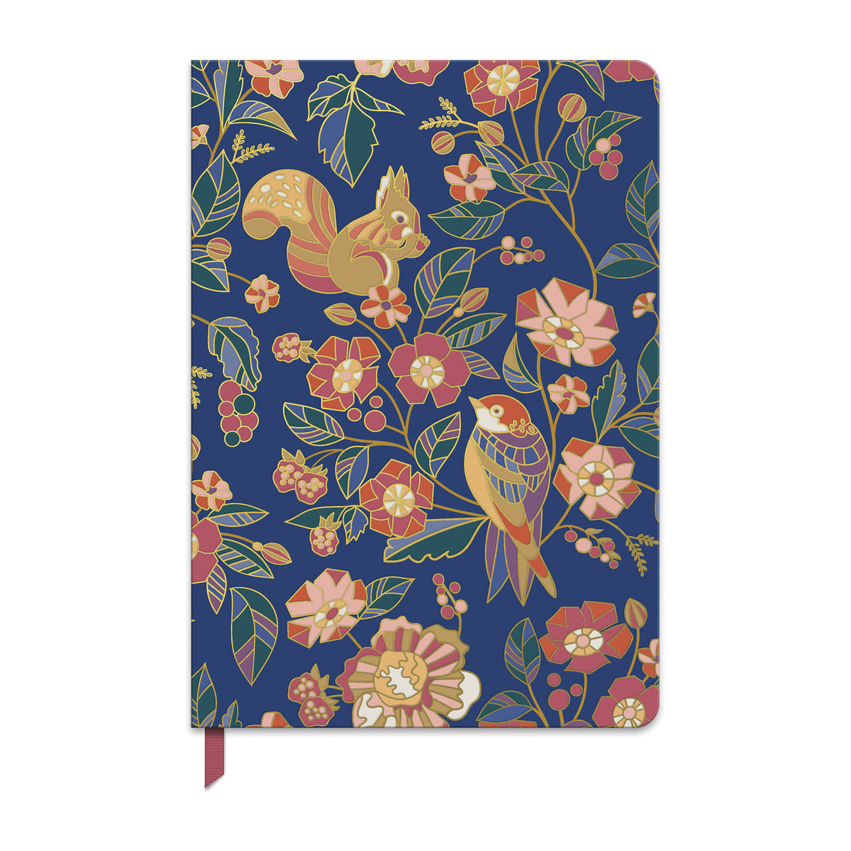 מחברת כריכת בד -  Woodland  Twilight Clara Clothbound Journal