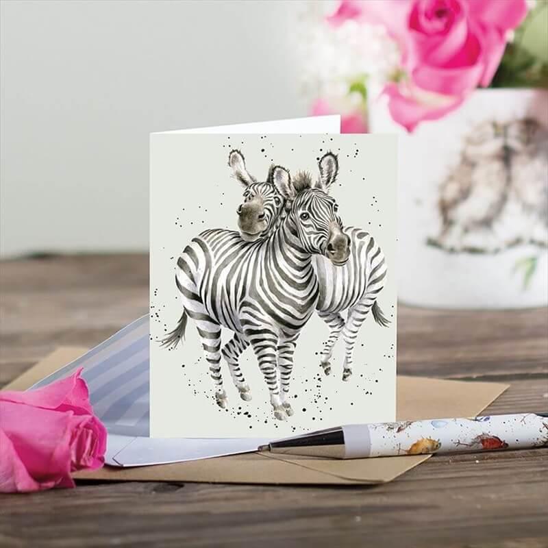 כרטיס ברכה מיני 'Still My Favourite' zebra (GE114)