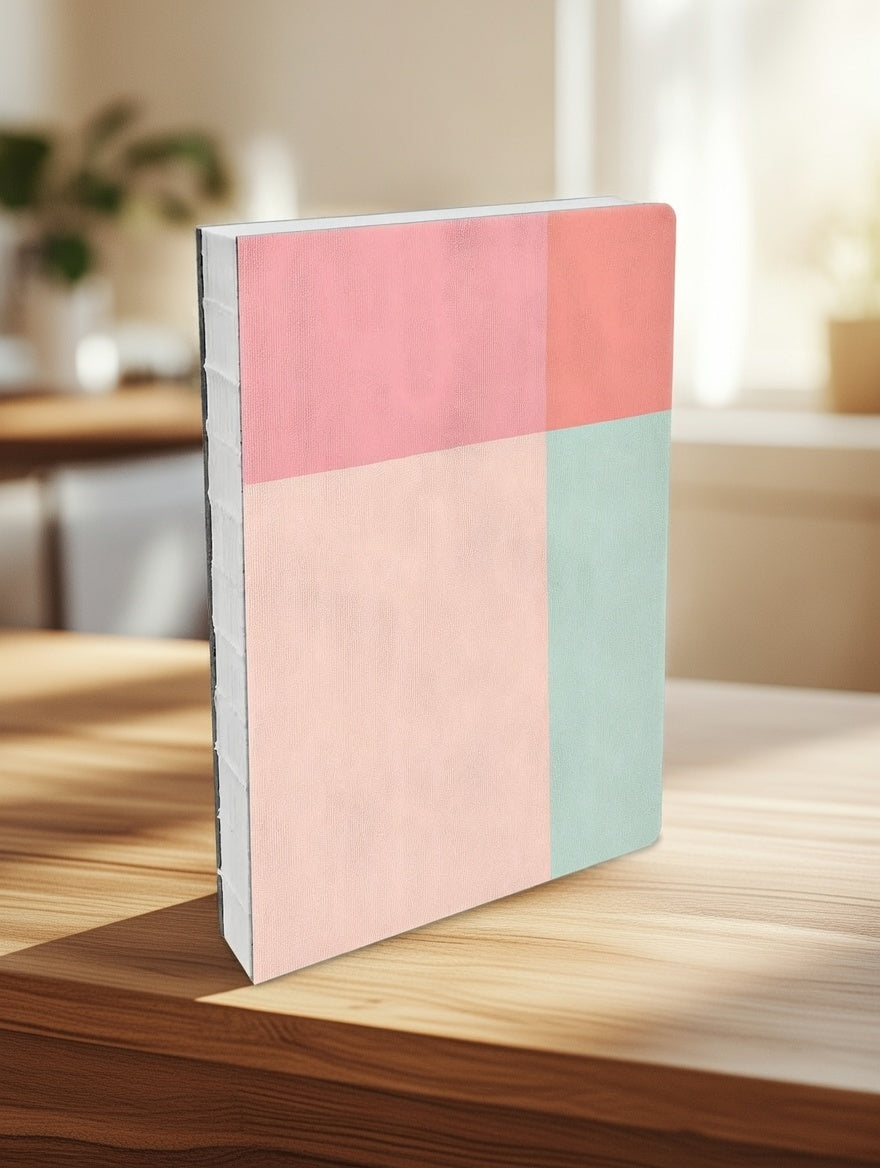 מחברת כריכה קשה Pastel Color Block
