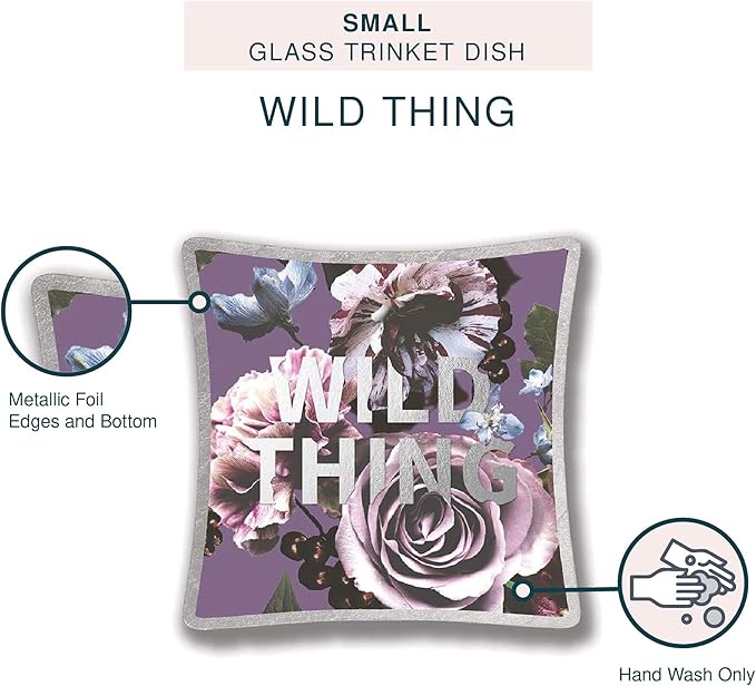 מגש זכוכית מעוצב WILD