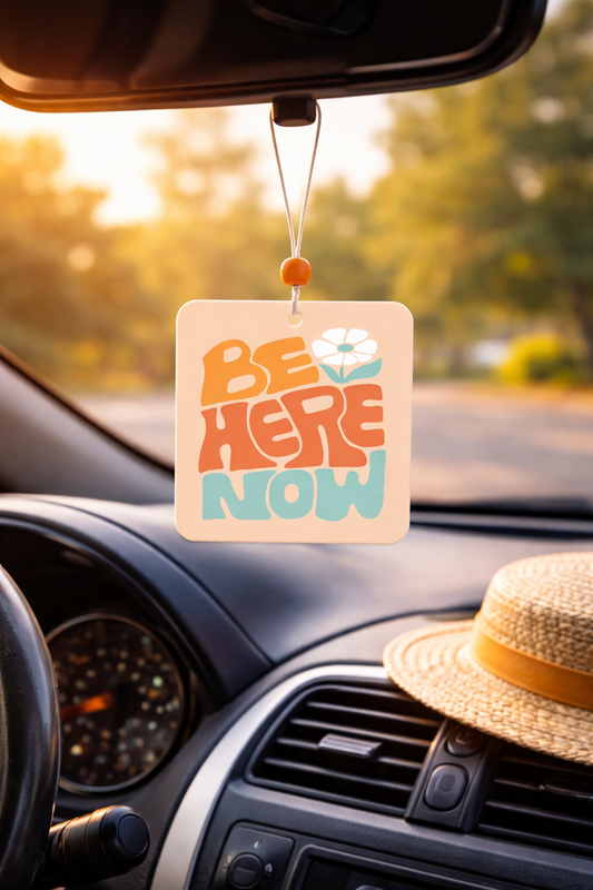 מפיץ ריח לרכב  BE HERE NOW