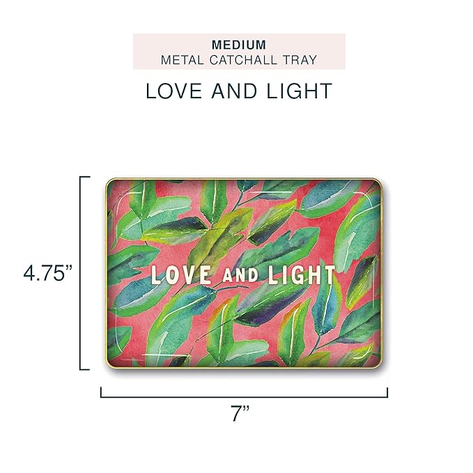 מגש מתכת מעוצב Love&Light