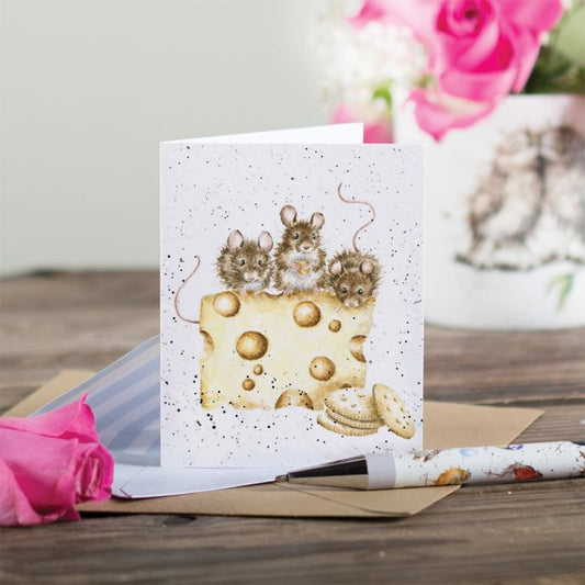 כרטיס ברכה מיני Crackers about Cheese (GE82)
