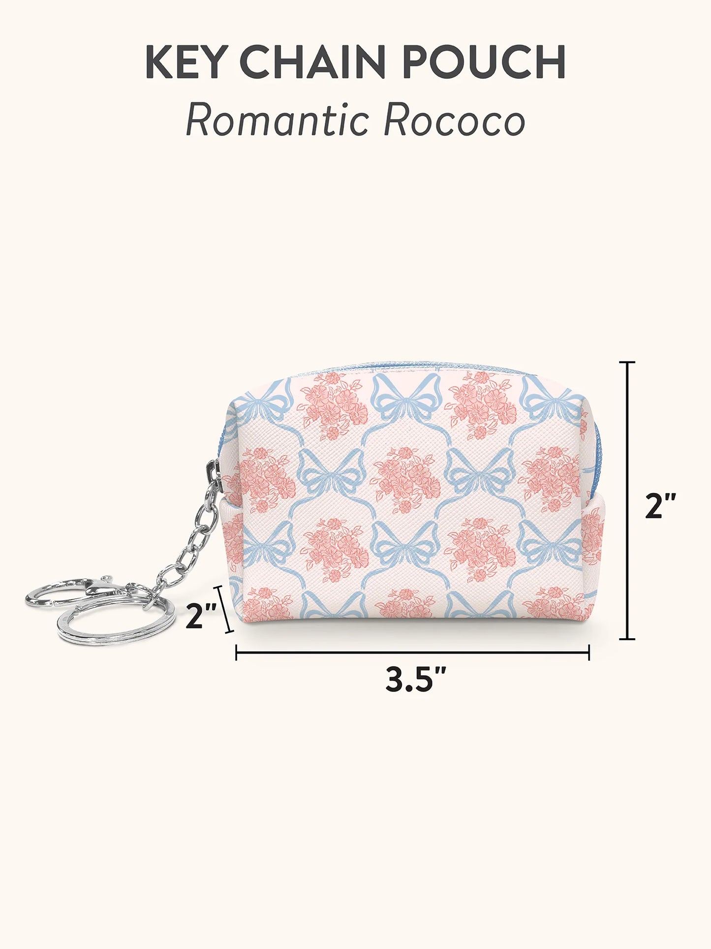 מחזיק מפתחות ופאוצ׳ Romantic Rococo