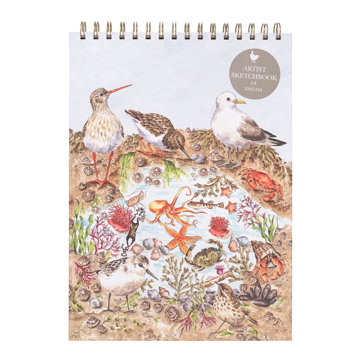 מחברת סקצ׳בוק Nature Sketchbook Seaside