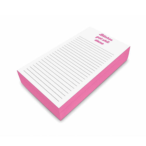 פנקס רשימות עבה BITCHES GET SH*T DONE