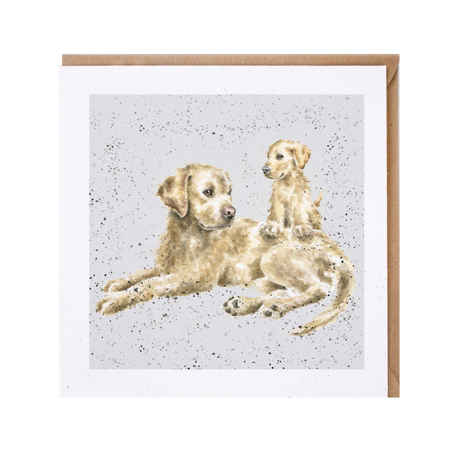כרטיס ברכה 'Nora and Meg' Labrador (DR001)