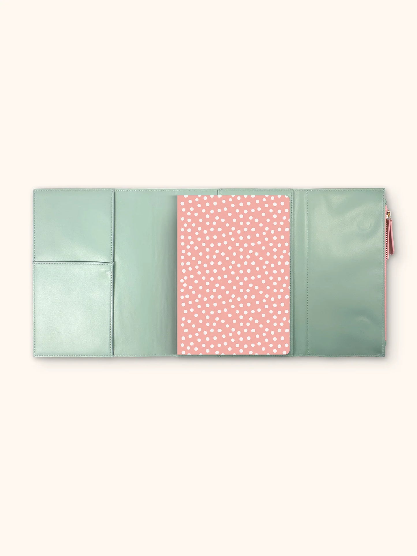 ארגונית Keri Notebook Organizer בצבע Sage & Blush