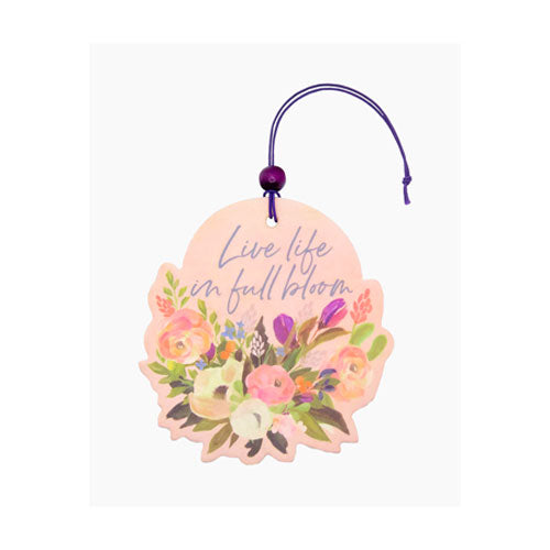 מפיץ ריח לרכב Live Life In Full Bloom