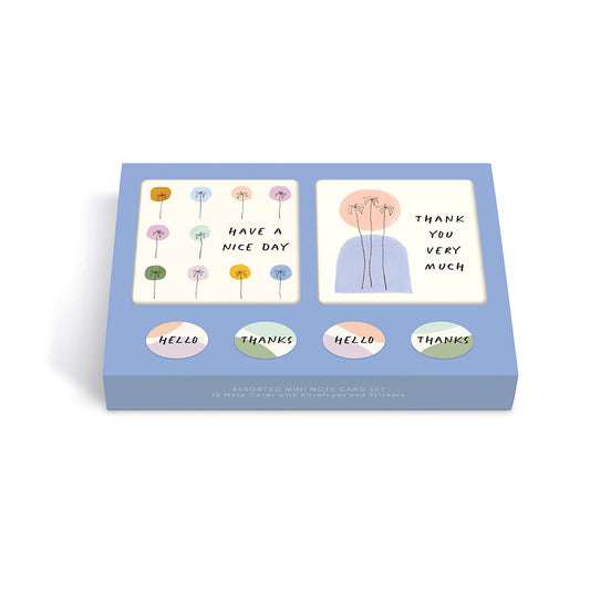 מארז כרטיסי ברכה מיני נקודות