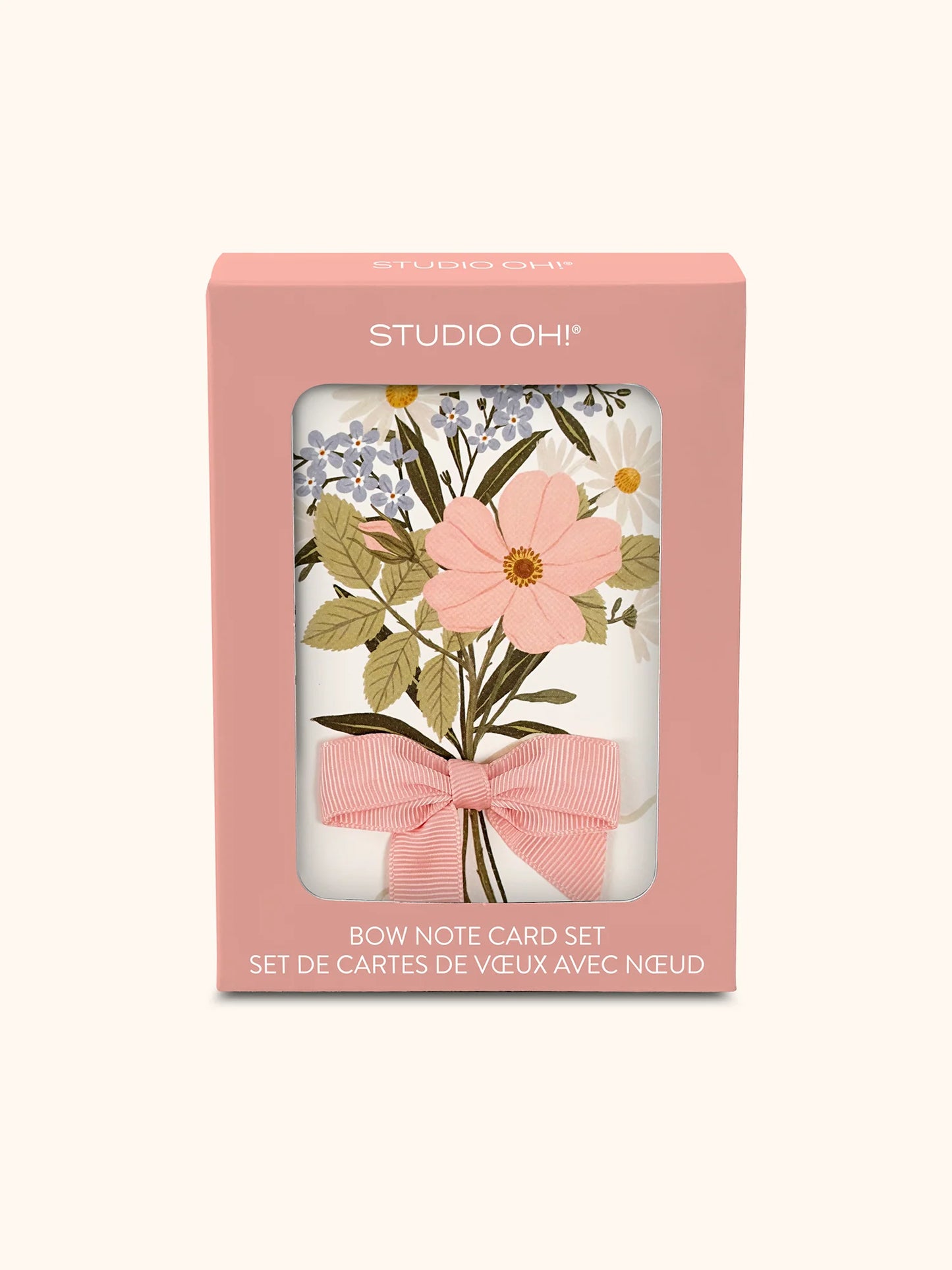 מארז כרטיסי ברכה עם סרט  Blissful Bouquet Bow