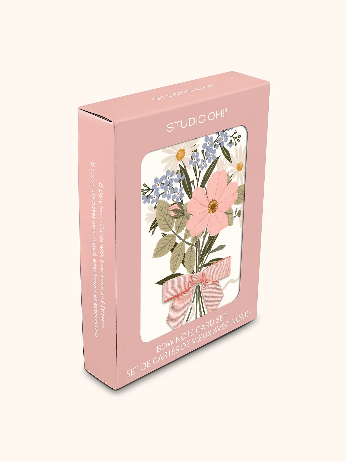מארז כרטיסי ברכה עם סרט  Blissful Bouquet Bow