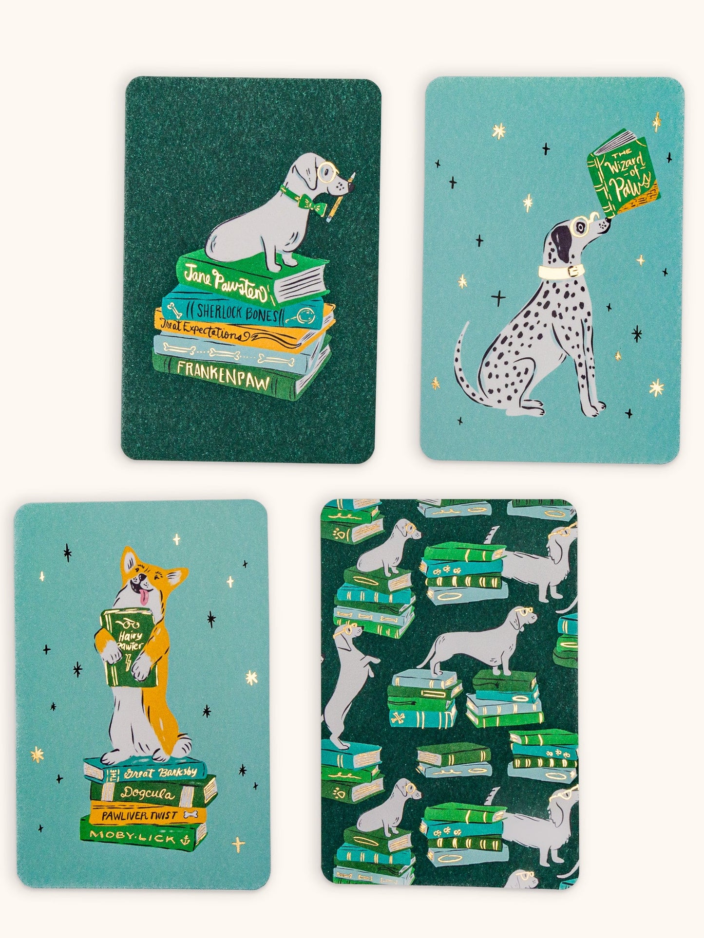 מארז כרטיסי ברכה SMART PUPS