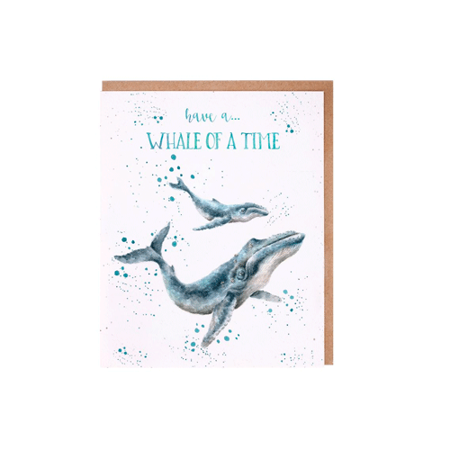 כרטיס ברכה ליום הולדת  Whale of a Time
