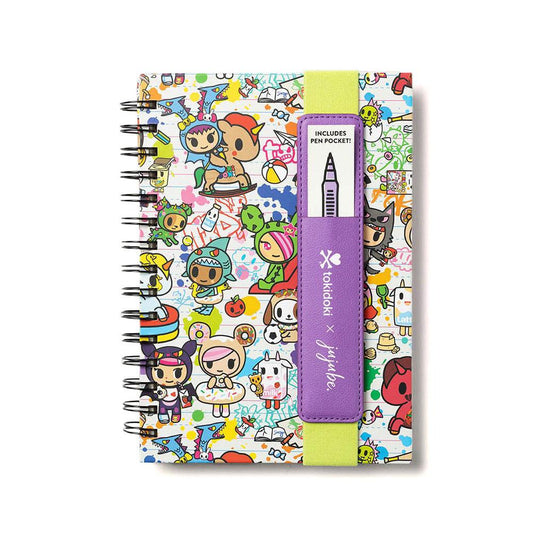 מחברת ספירלה עם כיס לעט Littlr Terrors