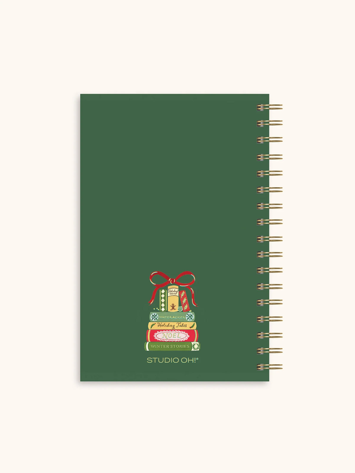 מחברת ספירלה Bookish Christmas