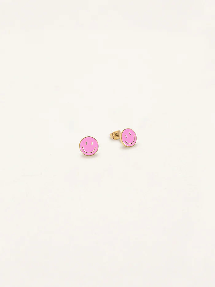 עגילי סמיילי קולקציית Good Day