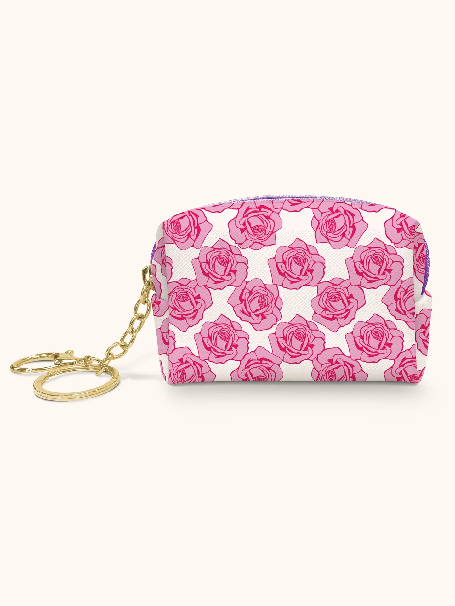 מחזיק מפתחות ופאוצ׳ Petite Rose