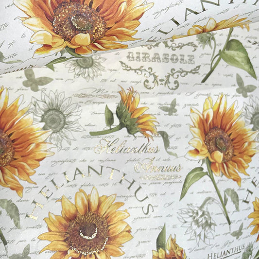 נייר עטיפה חמניות Sunflower