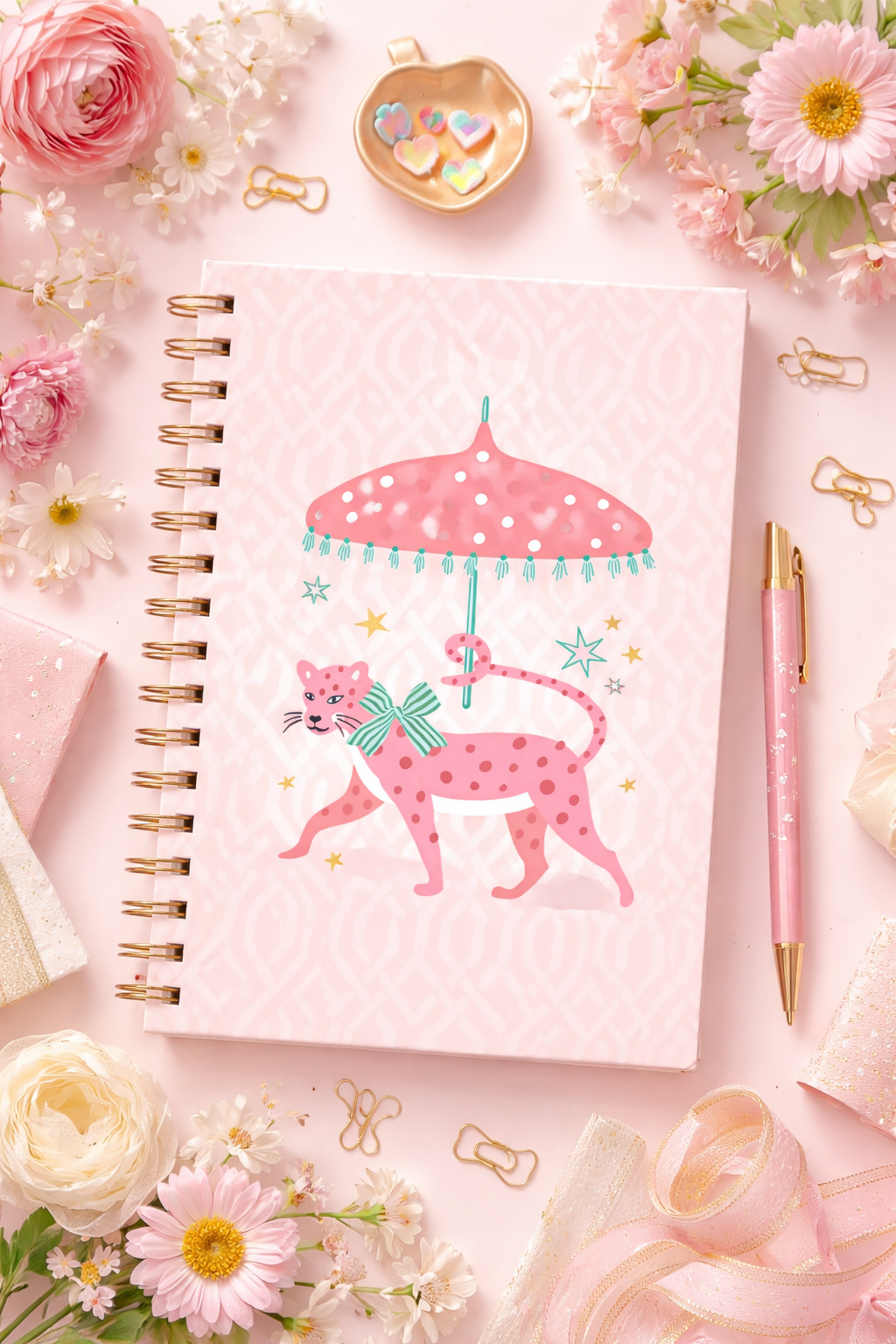 מחברת ספירלה Leopard on Parade