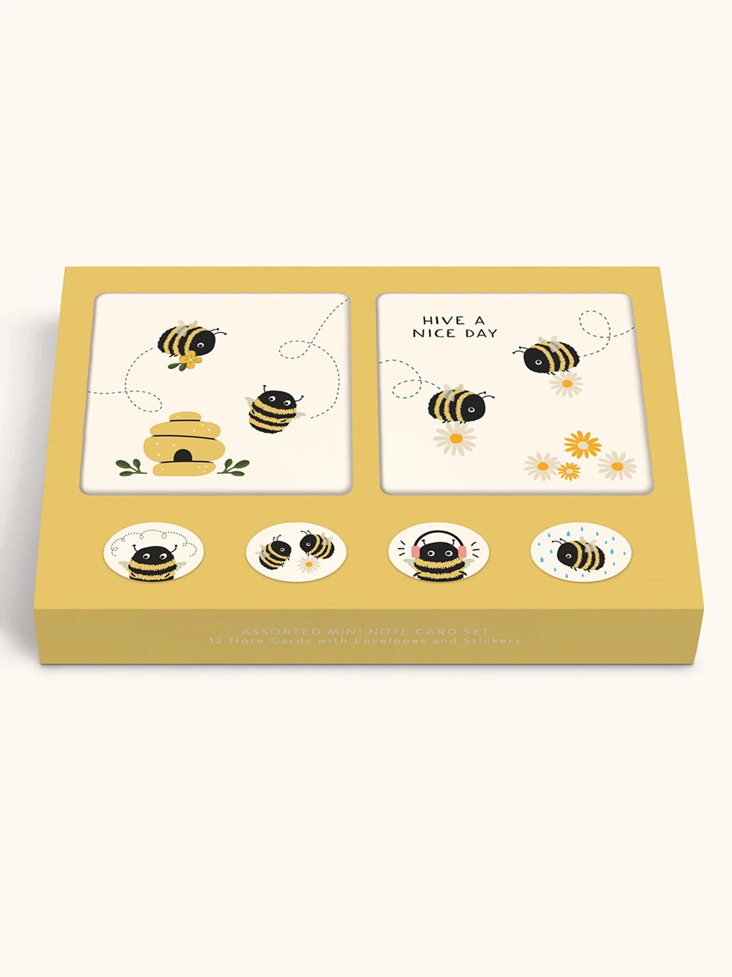 מארז כרטיסי ברכה מיני Buzzy Bees
