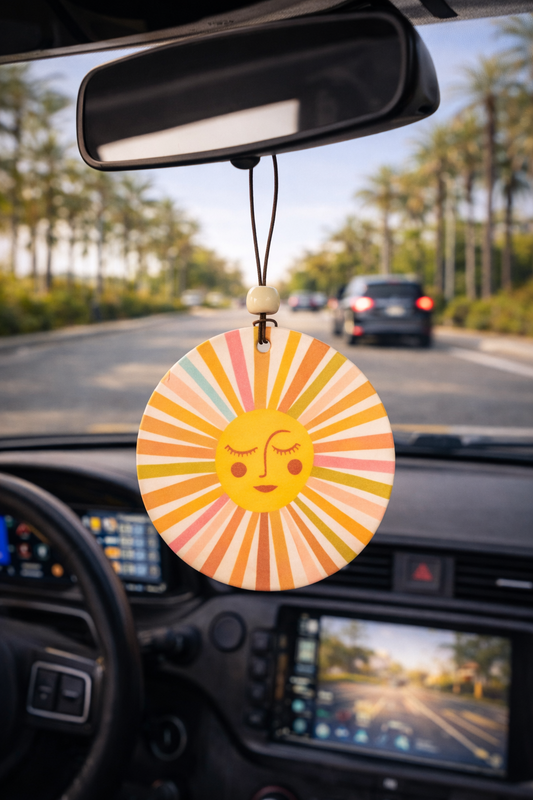 מפיץ ריח לרכב RETRO SUNSHINE