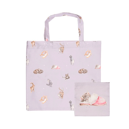 תיק קניות מתקפל חתול