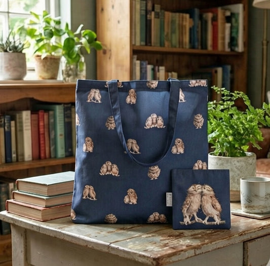 תיק קניות מתקפל ינשופים