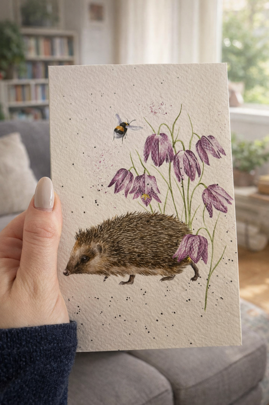 פנקס Hedgehog Little Wanderer