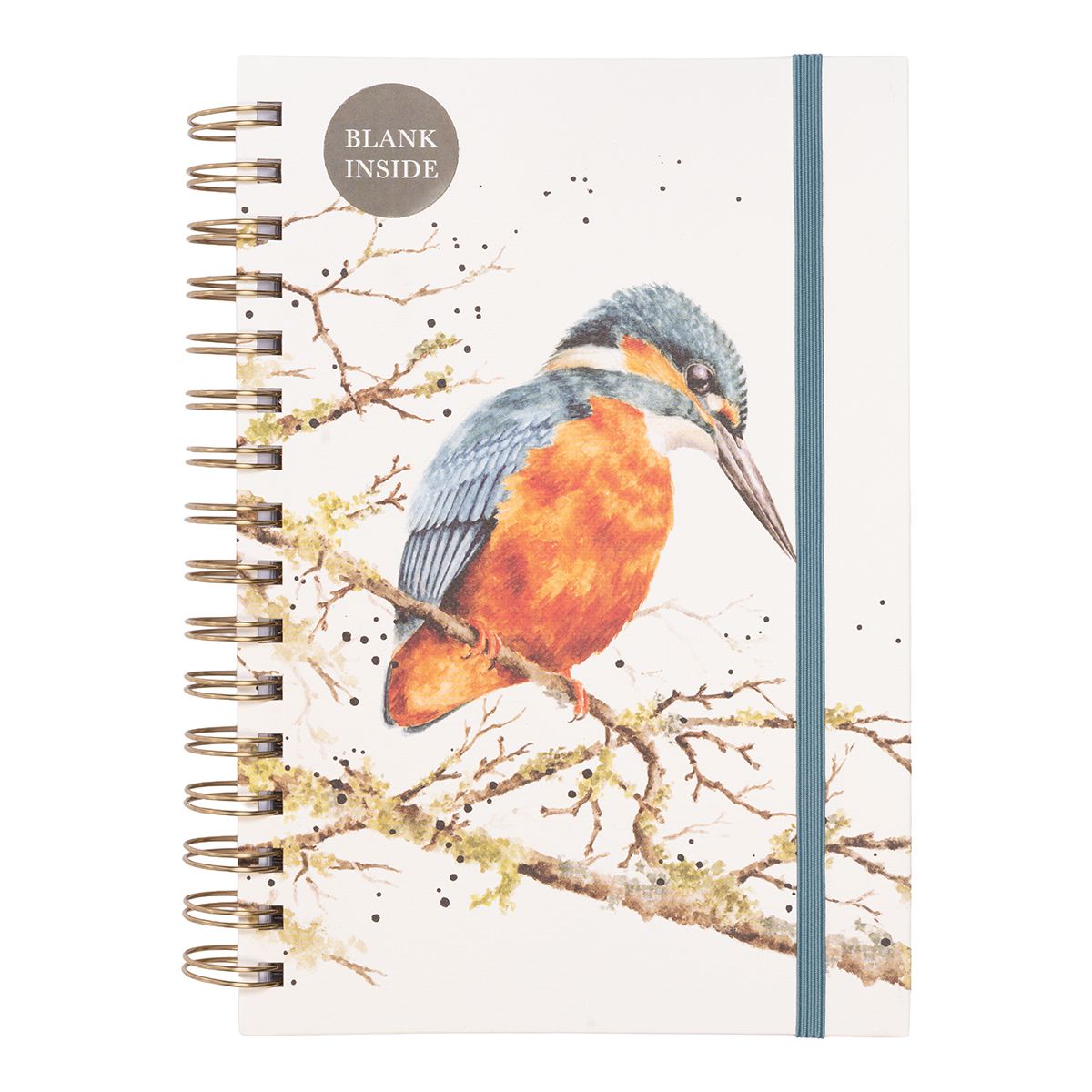 מחברת ספירלה חלקה Kingfisher Pond Dipping