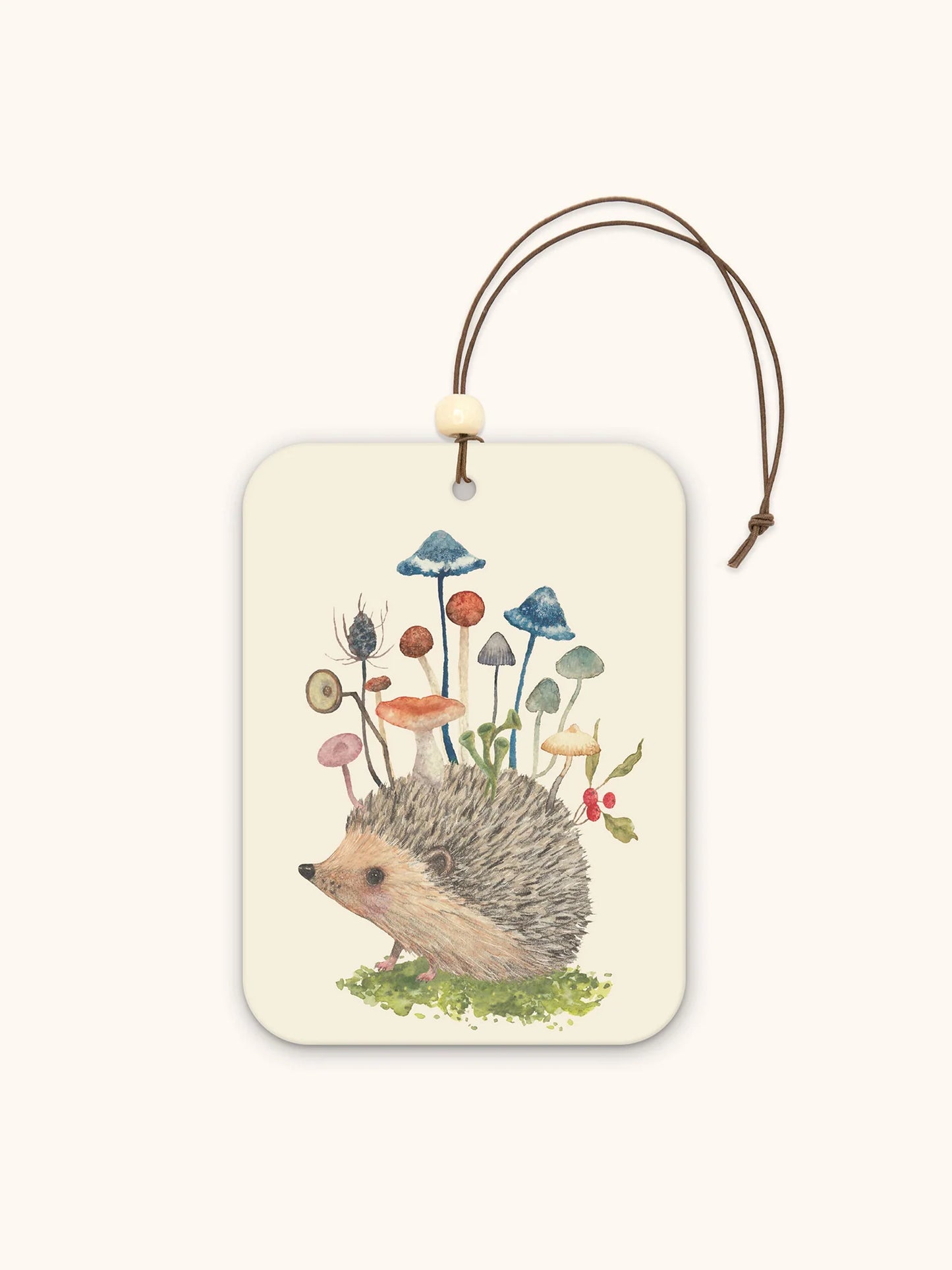 מפיץ ריח לרכב Hedgehog with Mushrooms