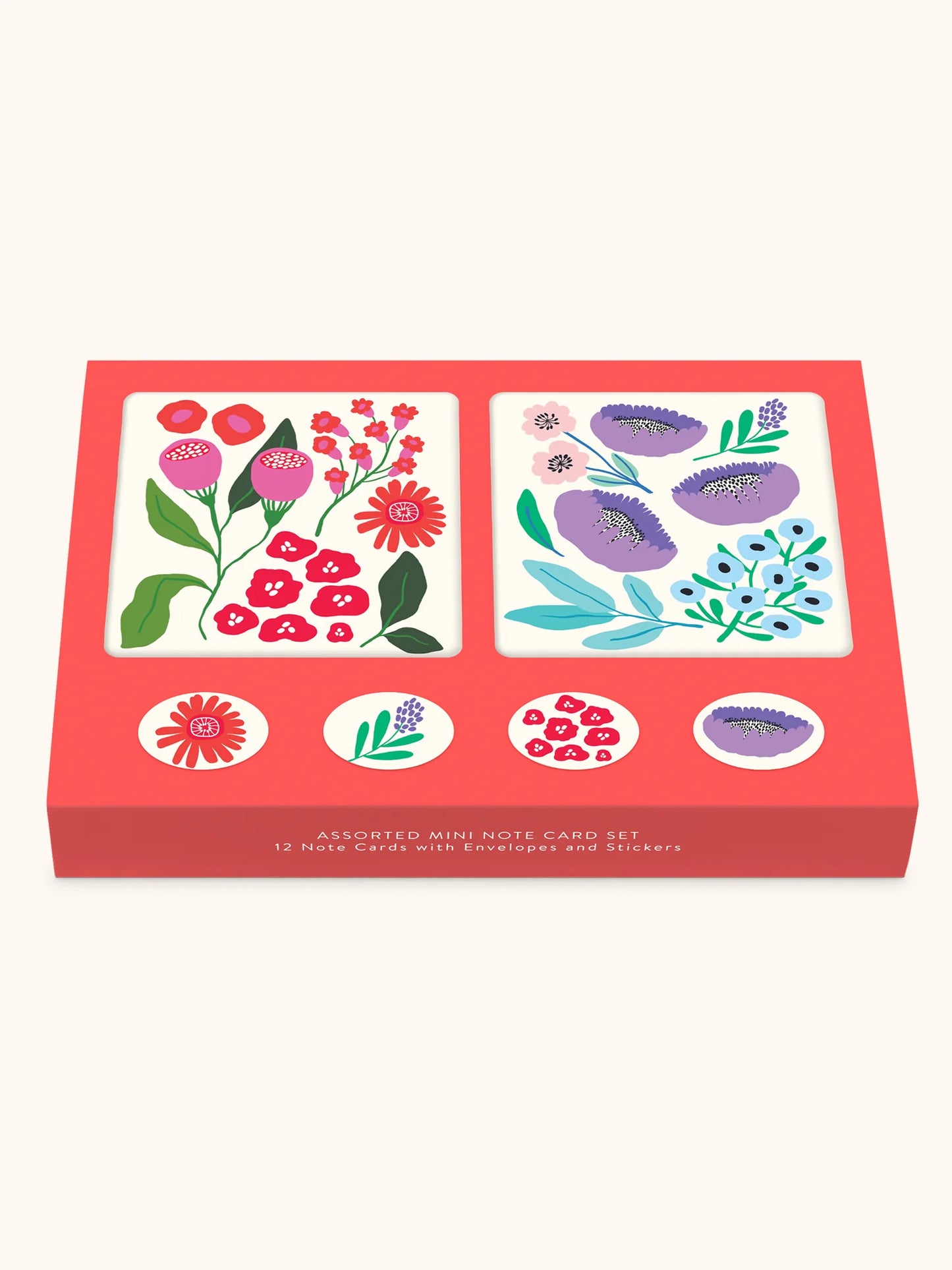 מארז כרטיסי ברכה מיני Botanical Bliss
