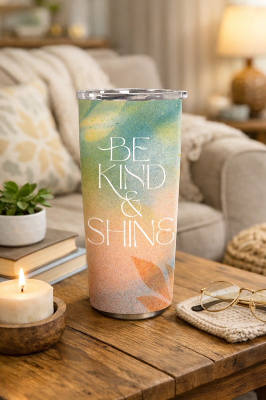 כוס תרמית BE KIND & SHINE