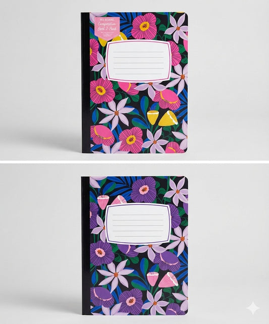 דואו מחברות  FLOWER FROLIC