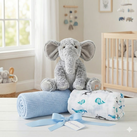 מארז יולדת  - תכלת