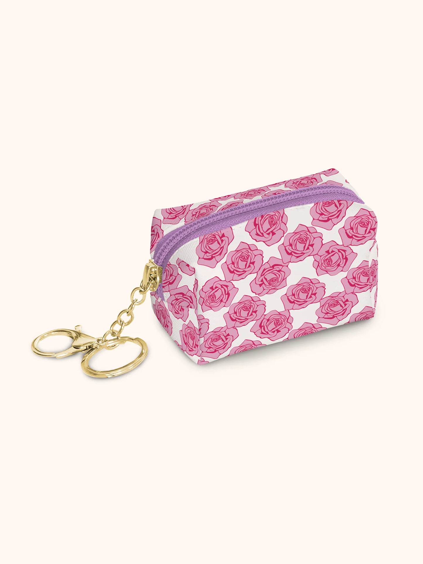 מחזיק מפתחות ופאוצ׳ Petite Rose