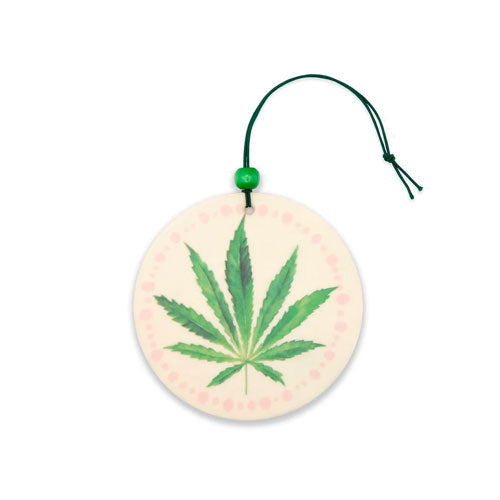 מפיץ ריח לרכב Cannabis Leaf