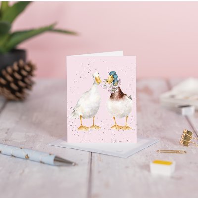 כרטיס ברכה מיני 'Not a Daisy Goes By' Duck