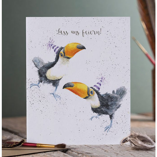 כרטיס ברכה ליום הולדת 'Toucan Tango'