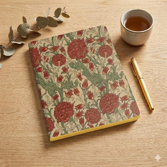 מחברת שוליים זהב A5 -Ramage