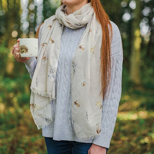 צעיף קליל ומעוצב - חיי כלב