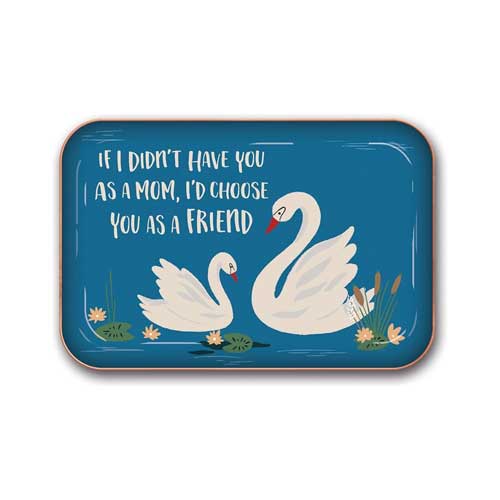 מגש מתכת מעוצב Swan