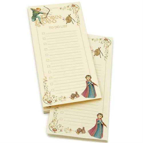 פנקס רשימות To Do List - רובין הוד